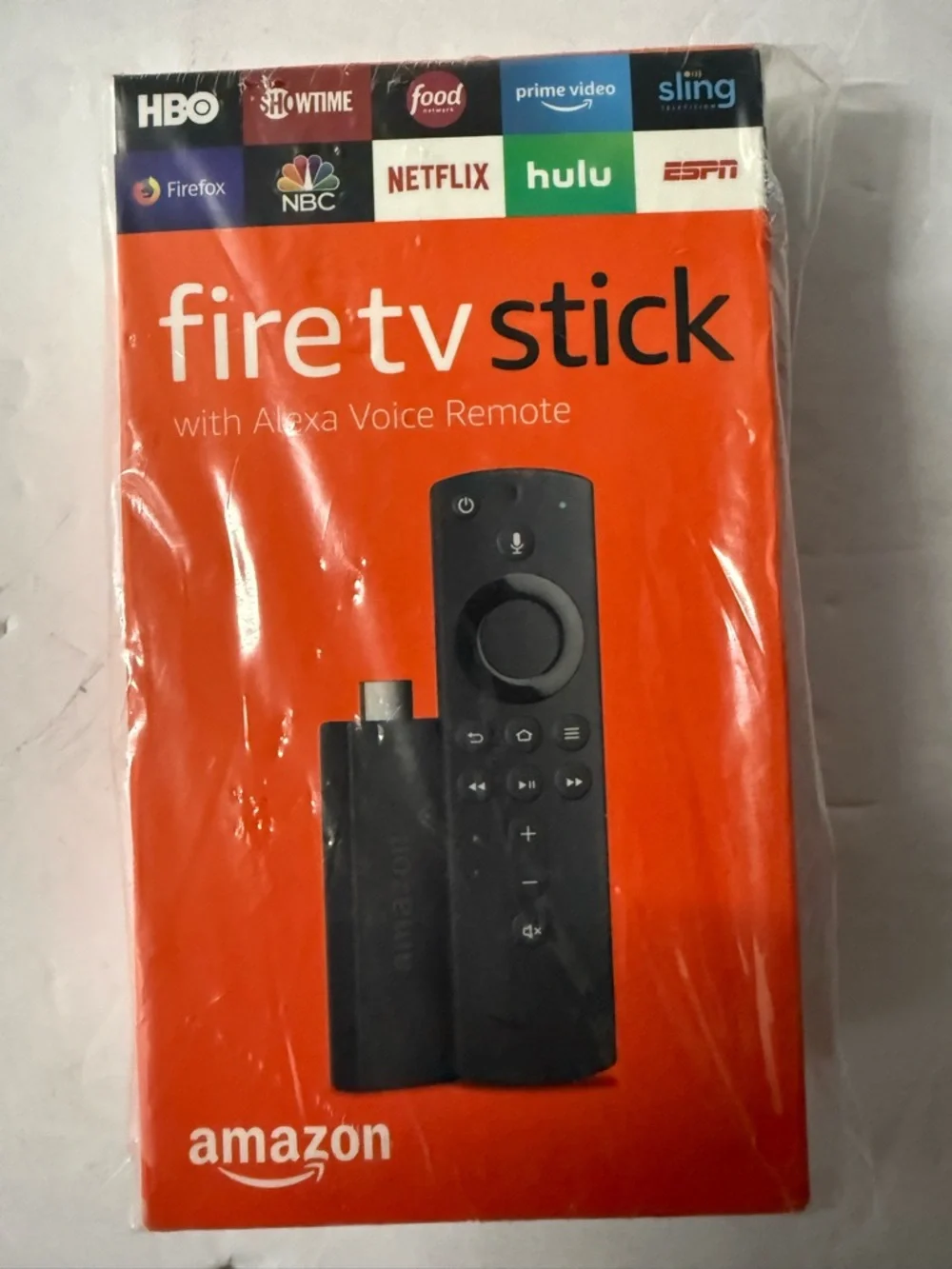 Amazon Fire TV Stick Streaming Device w/Alexa Voice Remote 2nd Gen - New Sealed - Picture 1 of 2